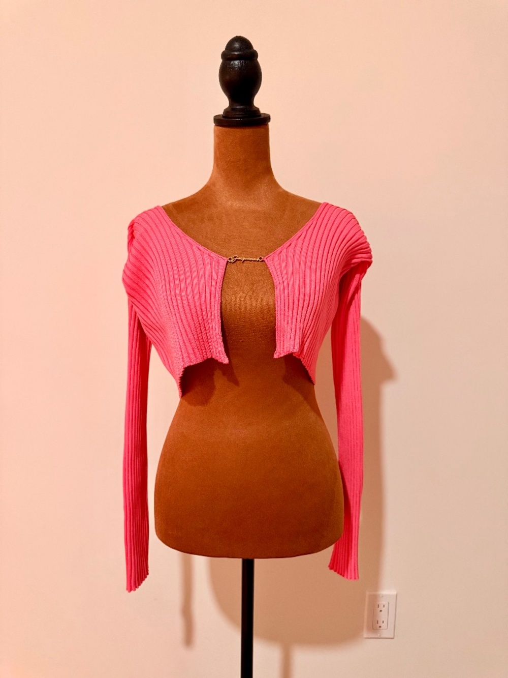 Jacquemus La Maille Pralù Cropped Cardigan